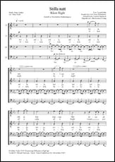 Stilla natt TTBB choral sheet music cover